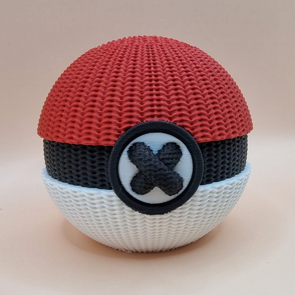 Pokemon Pokeball "Gebreid"
