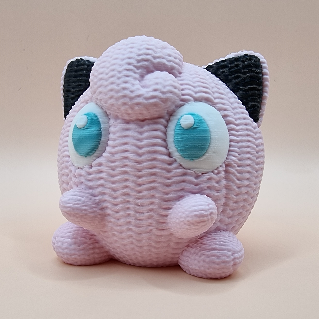 Pokemon JigglyPuff "Gebreid"